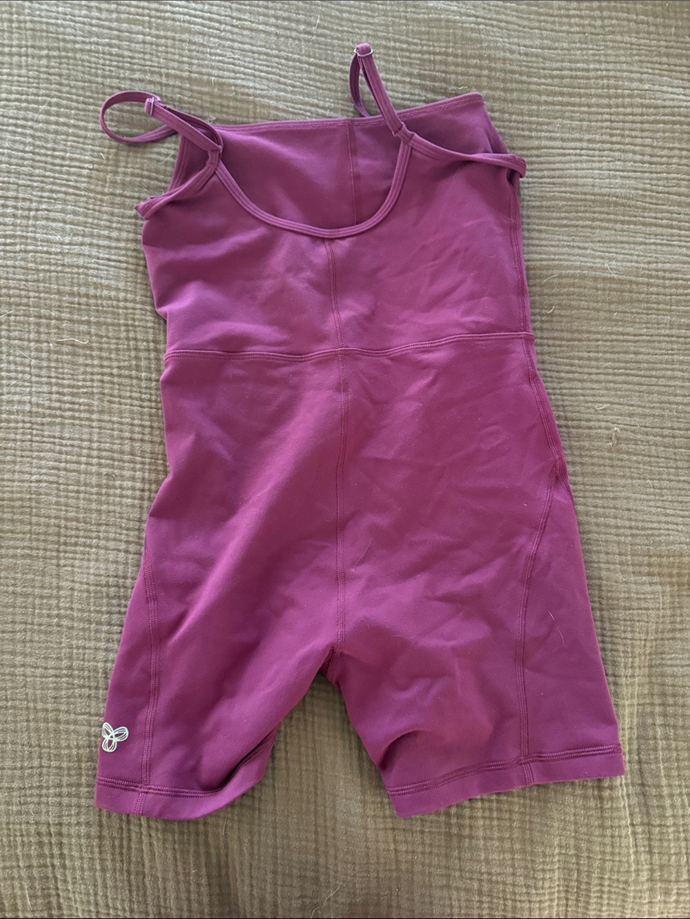 Aritzia Magenta Spaghetti-Strap One-Piece - Picture 2 of 3
